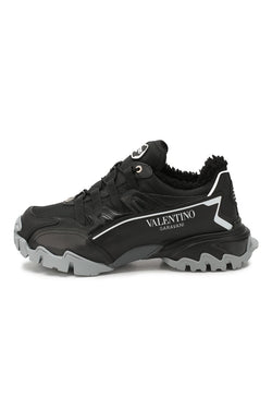 Valentino Garavani Men's Climber Lined Sneakers - BLACK