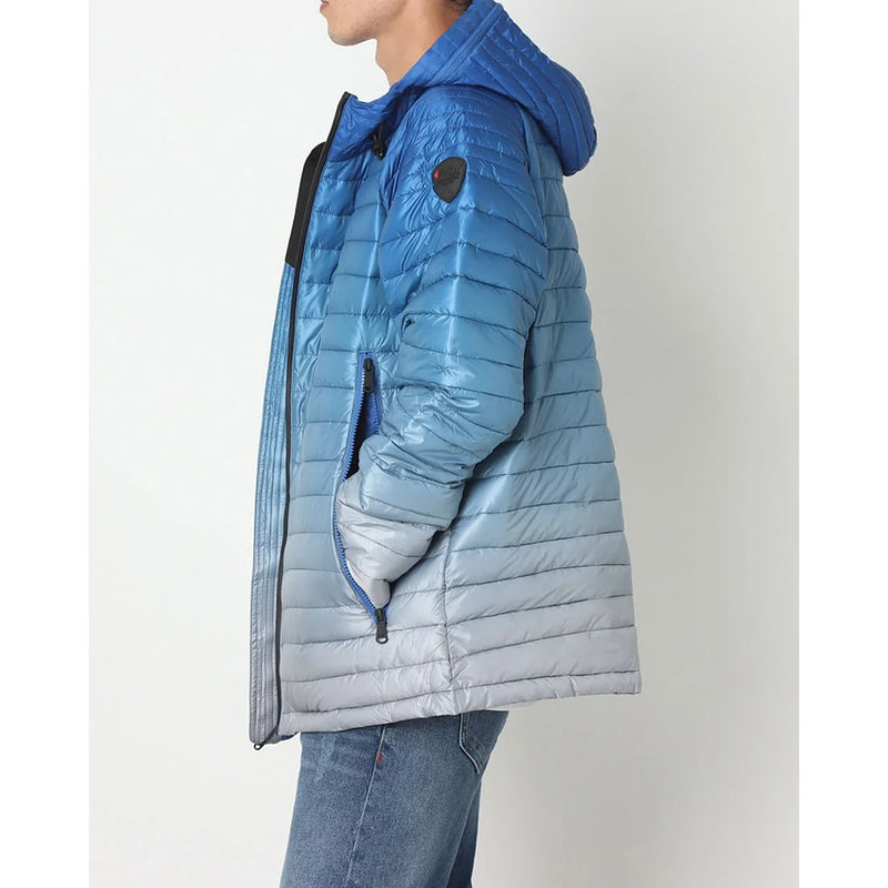 Pajar Mens Walcott Puffer Jacket Lightweight Packable Hooded - COBALT
