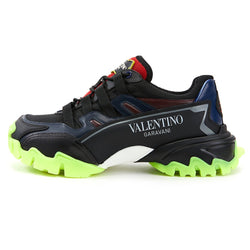 Valentino Garavani Men's Climber Sneakers - BLACK/GREEN