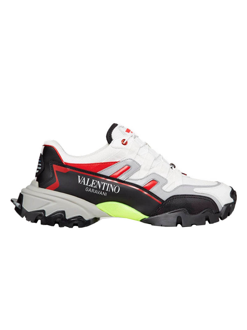 Valentino Garavani Men's Climber Sneakers - WHITE/BLACK