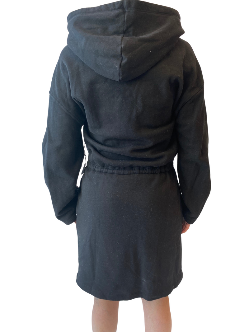 Velvet Women's Soft Fleece Sweater Dress - BLACK
