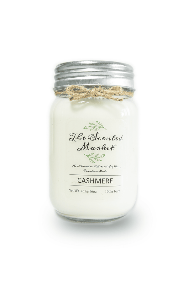 Signature CASHMERE Soy Wax Candle 16 oz