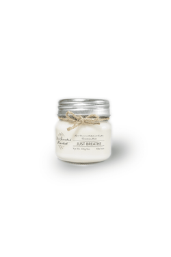 Signature JUST BREATHE Soy Wax Candle 8 oz