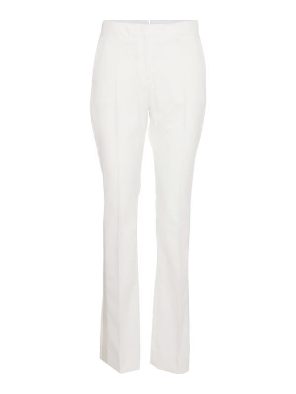 J.Lindeberg Womens Beverly Tailored Wool Trousers - WHITE