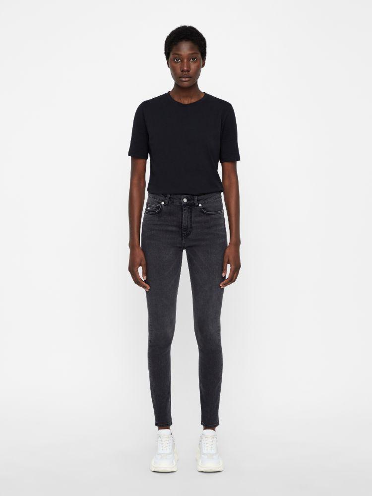 J.Lindeberg Womens Uma Street Jeans - DARK GREY