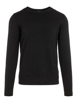 J.Lindeberg Mens Newman Perfect Merino Sweater - BLACK