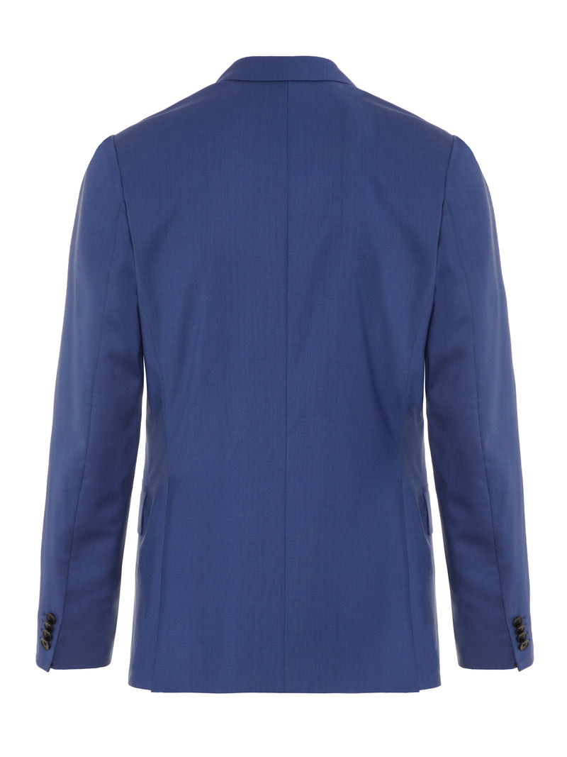 J.Lindeberg Mens Hopper Soft Comfort Wool Blazer - YALE BLUE