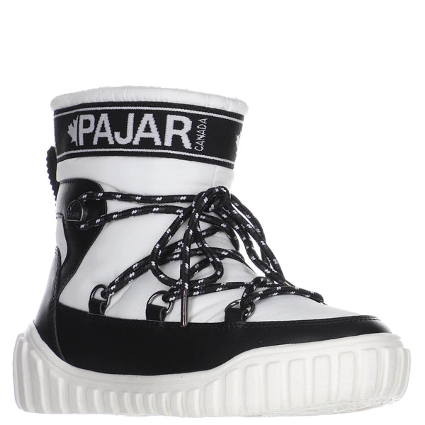 Pajar Women's Mavora 2.0 Winter Sneaker Boot - BLACK/WHITE