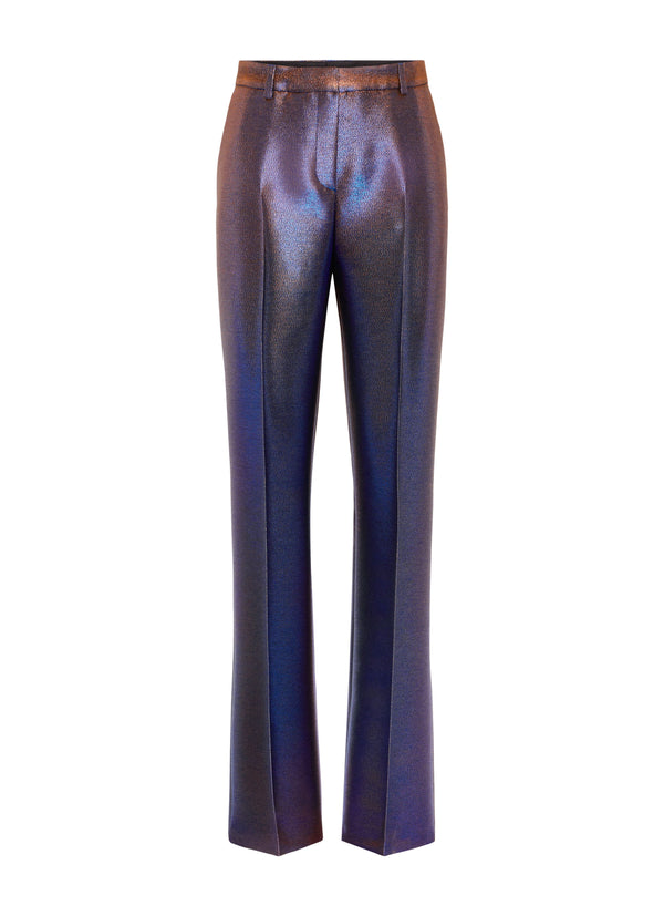 J.Lindeberg Womens Ltd. Edition Showstopper Glitter Pants - BLUE METALLIC
