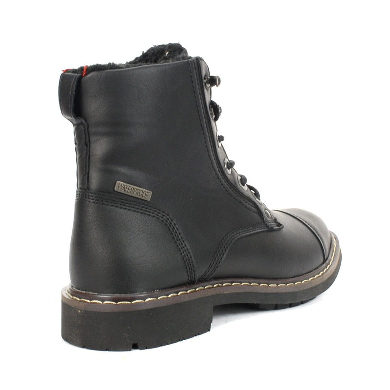 Pajar / London Fog Men's Jordan Winterized Ankle Boot - BLACK