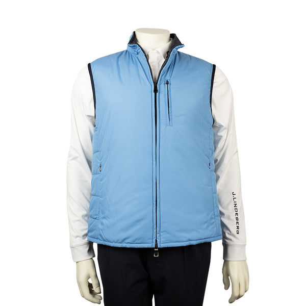 Waterville Men's Lup Zip Vest - SOFT BLUE