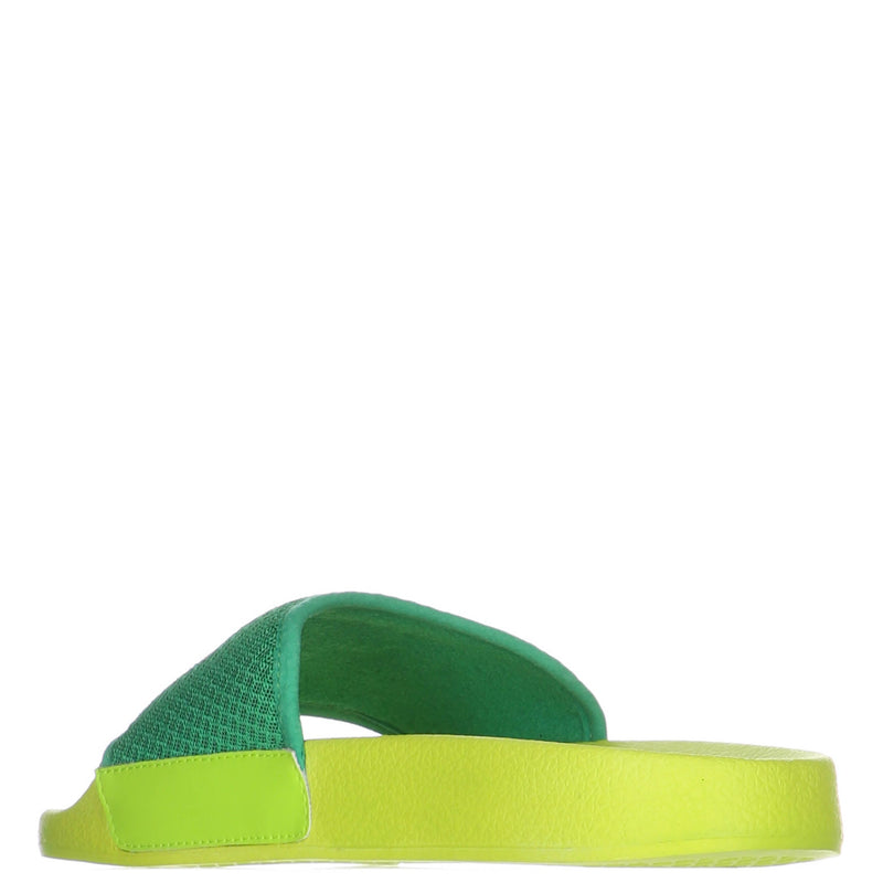 Prince Womens Prism Slides - GREEN/NEON LIME