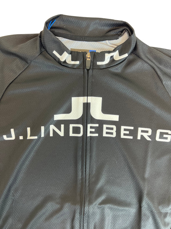 J.Lindeberg Mens La Cipressa Pro-Poly Shirt  - BLACK
