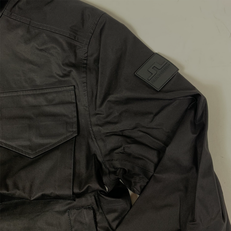 J.Lindeberg Mens Lane Tech 3L Jacket - BLACK