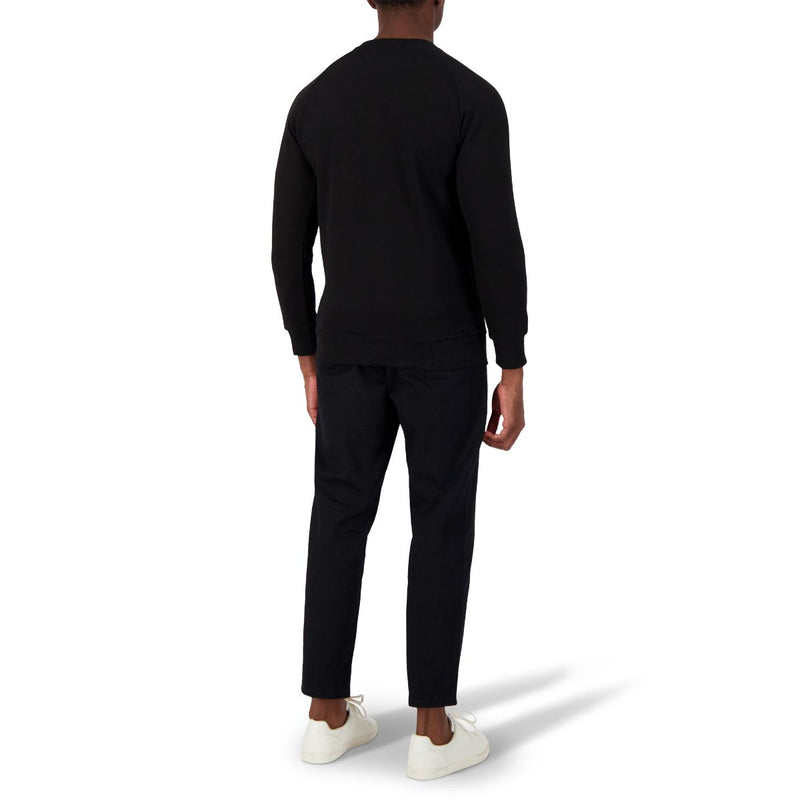 The Godfather Unisex Sweatshirt Raglan Sleeve - BLACK/WHITE