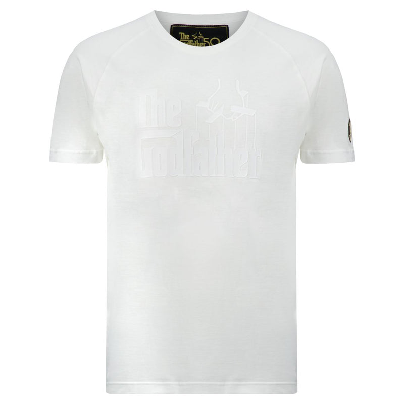 The Godfather Unisex T-Shirt Raglan Sleeve - WHITE/WHITE