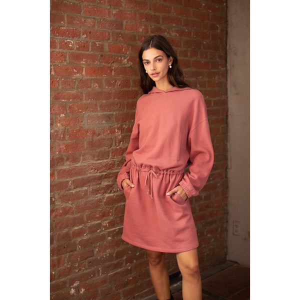 Velvet Women's Soft Fleece Sweater Dress - CEDAR