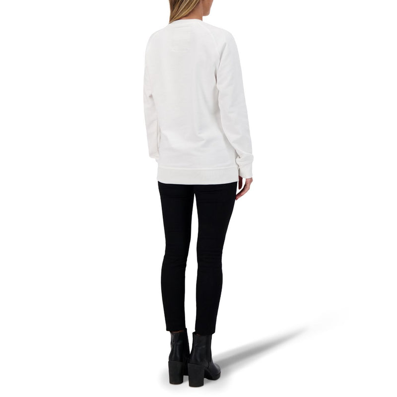 The Godfather Unisex Sweatshirt Raglan Sleeve - WHITE/BLACK