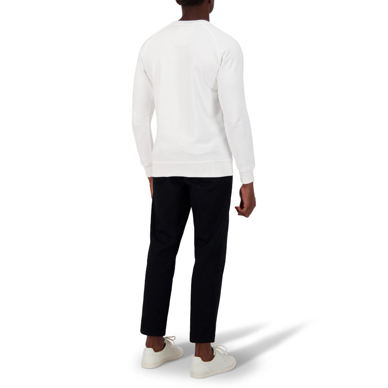 The Godfather Unisex Sweatshirt Raglan Sleeve - WHITE/WHITE