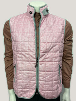 Waterville Men's Fit Quilted Vest - RED